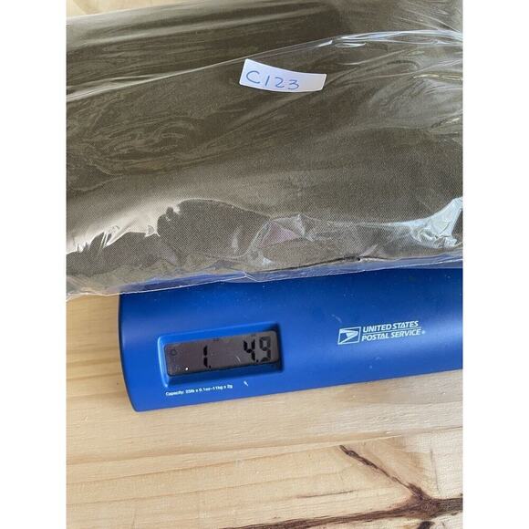 Plus 18 Casual Distressed Ripped Patched Relaxed Army Green Tapered Leg Jeans - Picture 12 of 12